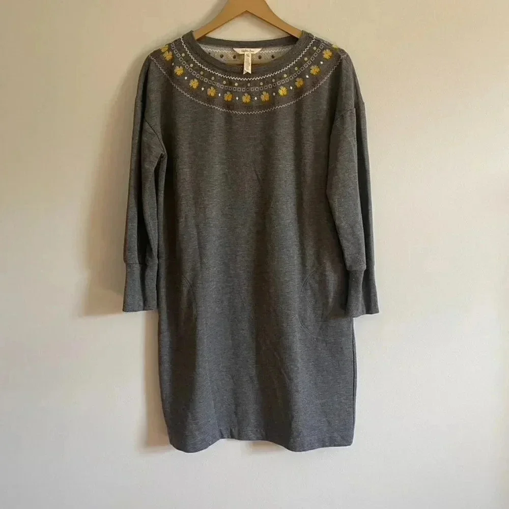 Matilda Jane Embroidered Sweatshirt Dress - Picture 3 of 11